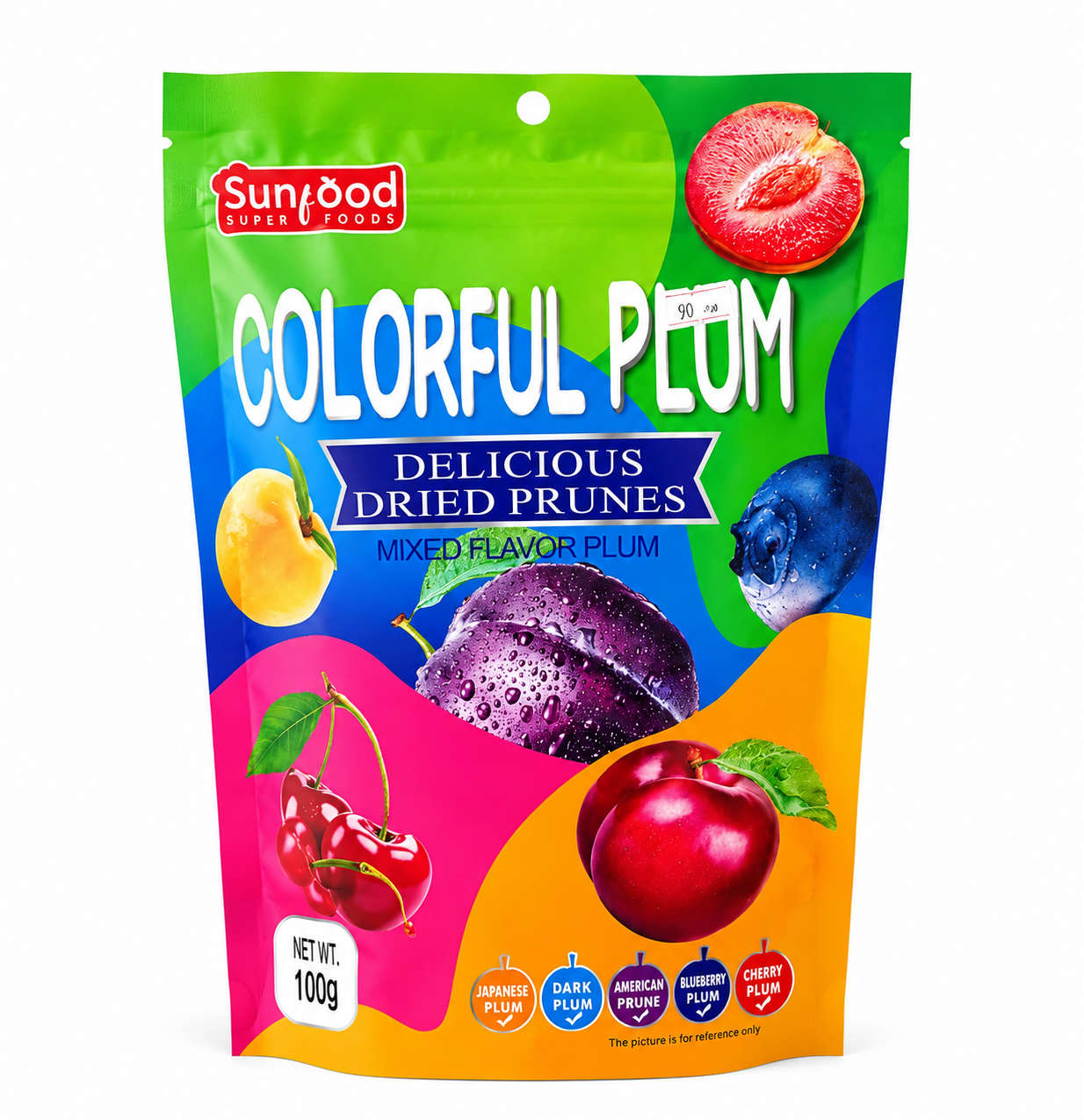Adora Colorful Plum Mixed Flavor 408g
