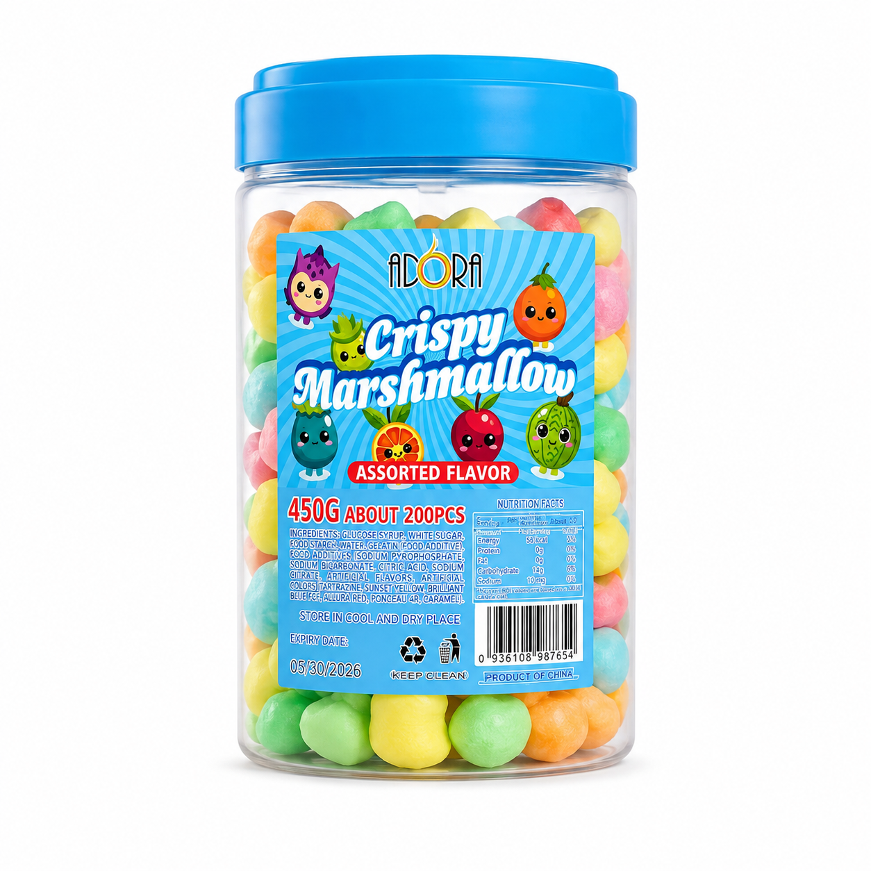 Adora Crispy Marshmallows 450g