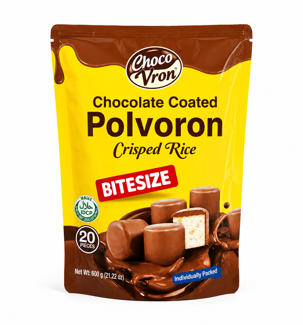 Chocovron Polvoron Crisped Rice 80g