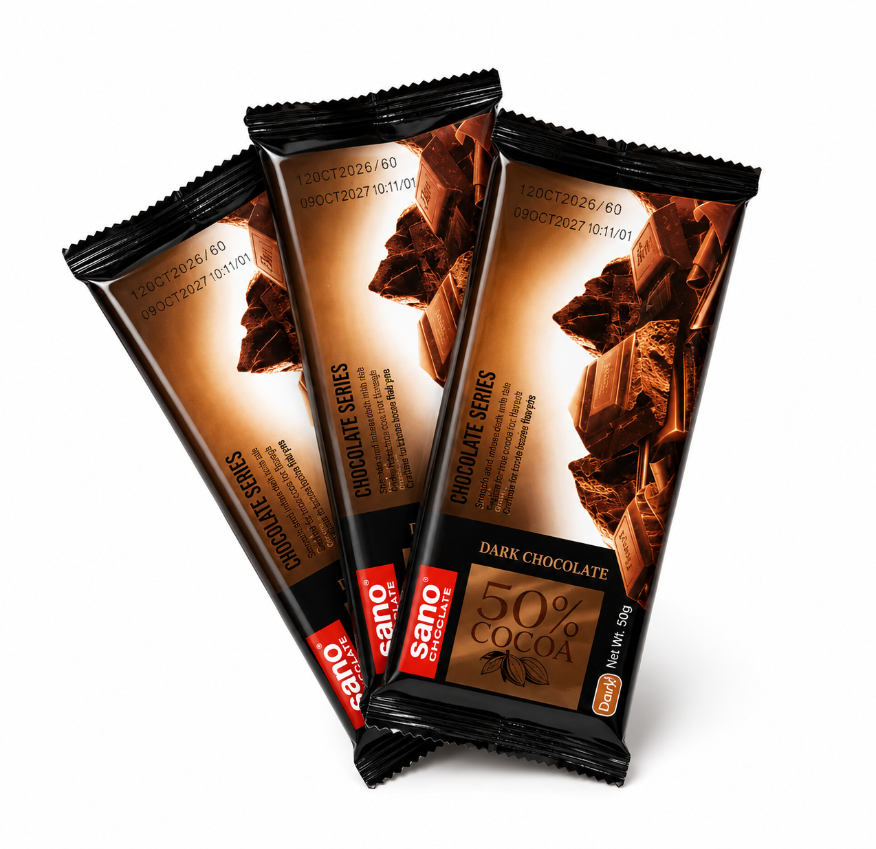 Coco Dark Chocolate Bar 50g